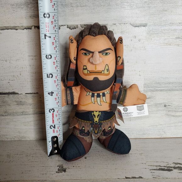 World of Warcraft Durotan Orc Blizzard 7” Plush Toy Figure Bleacher Creatures - Picture 5 of 5